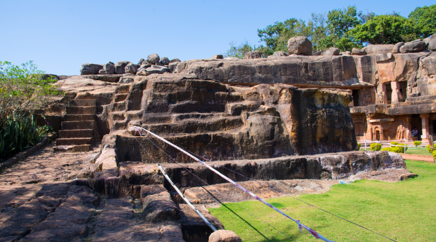 bhubaneswar khandagiri grotten