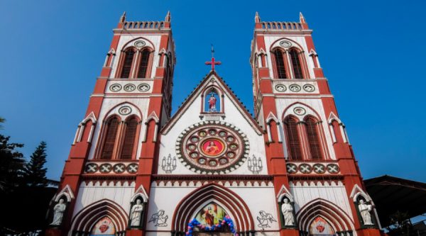 pondicherry puducherry Church of Sacred Heart of Jesus Christ