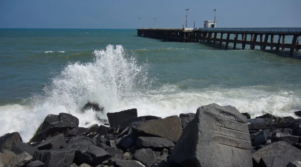 pondicherry puducherry rock beach